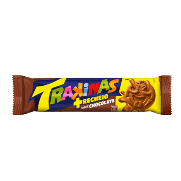 Bolacha Trakinas Chocolate