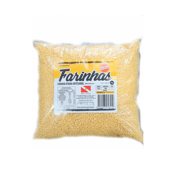 Farinha de Puba - Farinha D'agua Grossa 1kg