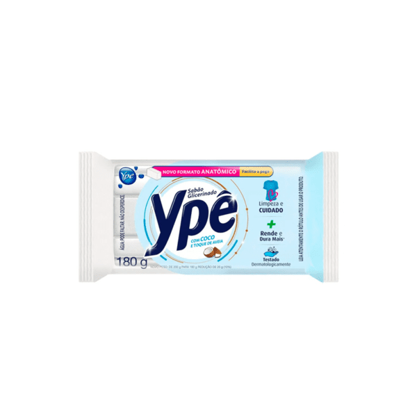 Sabao de Coco Ype - Barra 180g