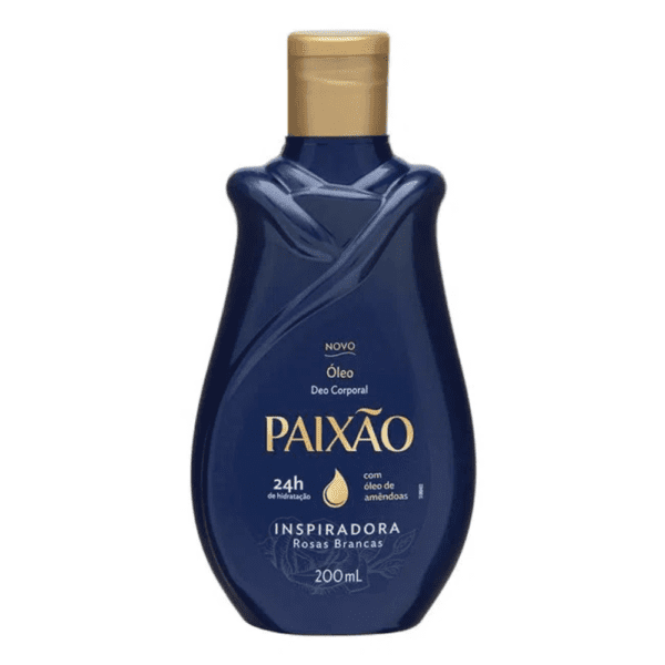 Óleo Paixão Azul (Rosas brancas)