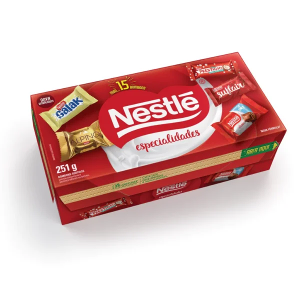 Caixa de bombom Nestlé